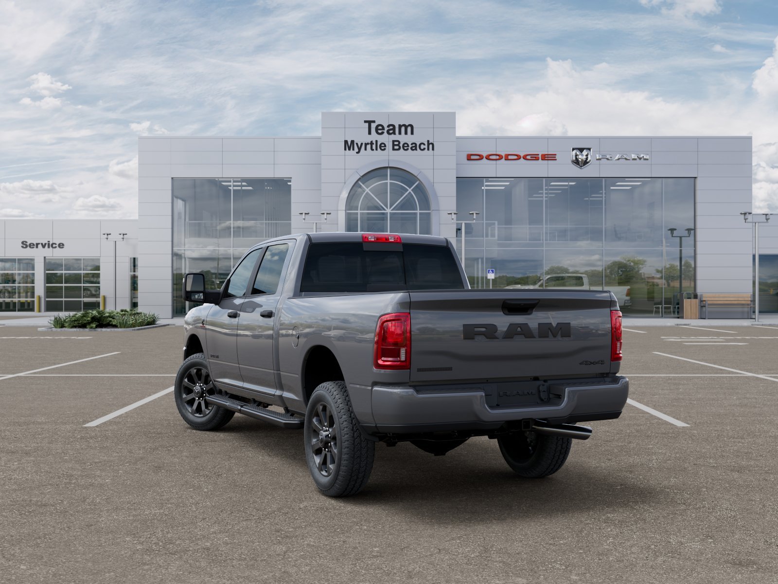 New 2026 Ceramic Gray Clearcoat RAM Big Horn image 30