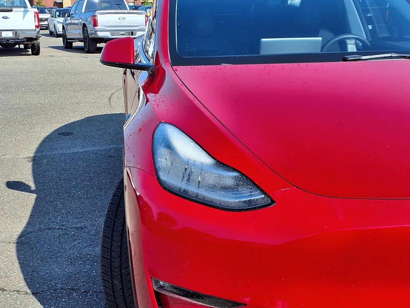 Used 2021 Red Multi-Coat Tesla Long Range image 15