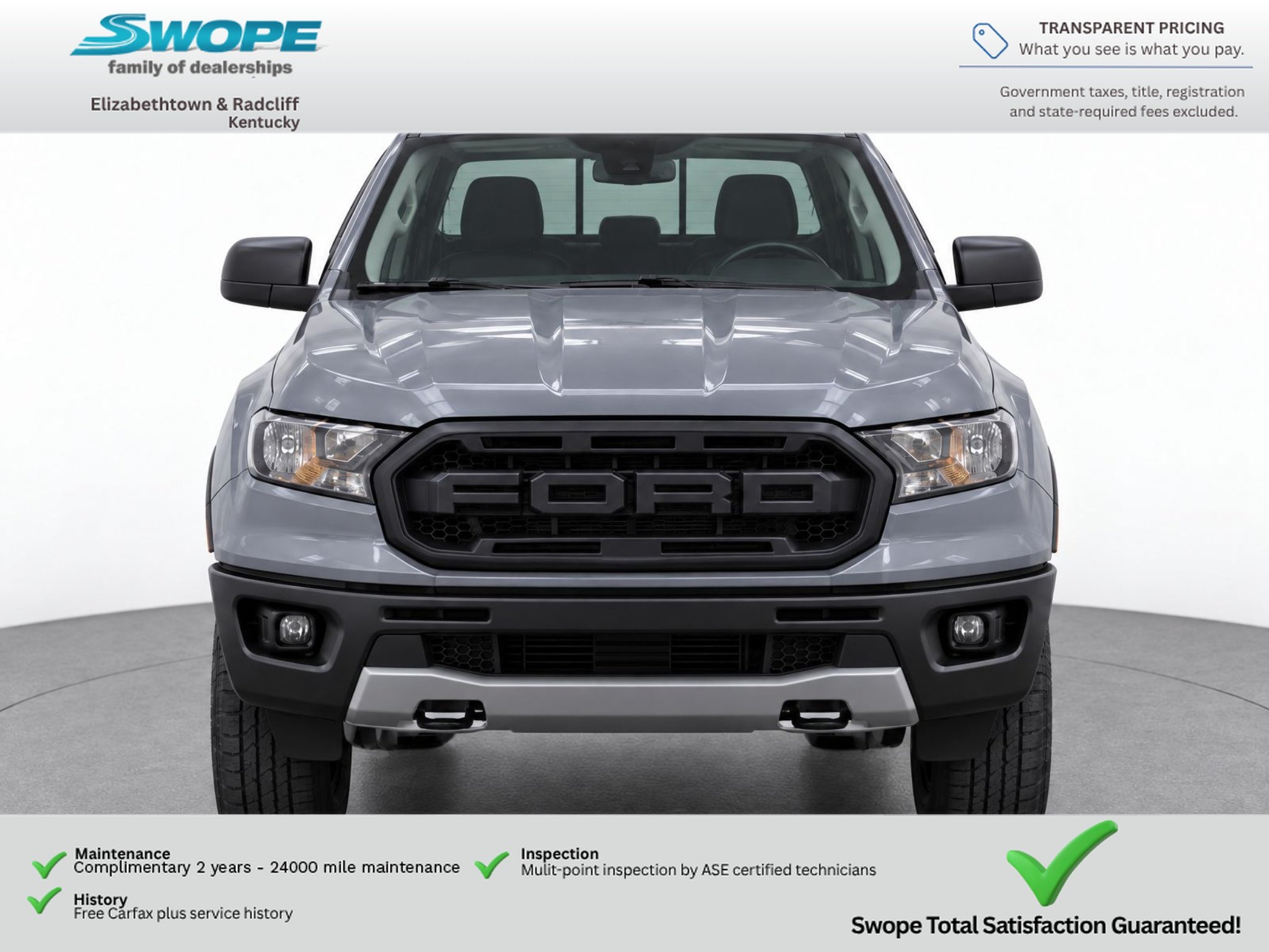 Used 2021 Carbonized Gray Metallic Ford XLT image 2