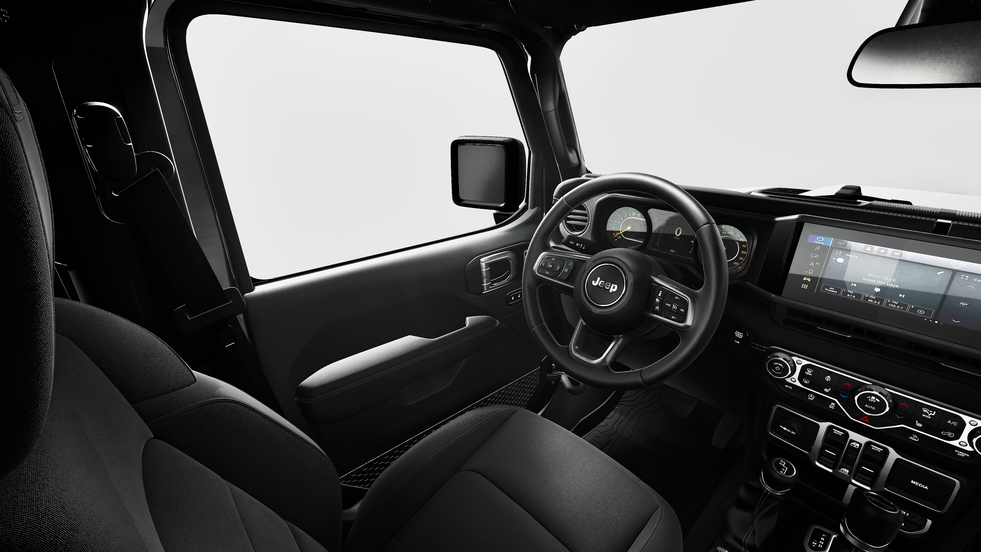 New 2027 Hydro Blue Pearl-Coat Paint Jeep Sahara image 20