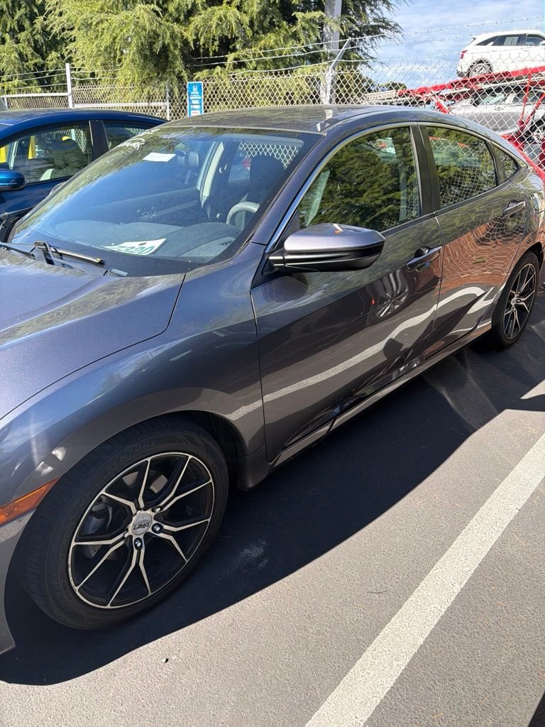 Used 2017 Modern Steel Metallic Honda LX image 2