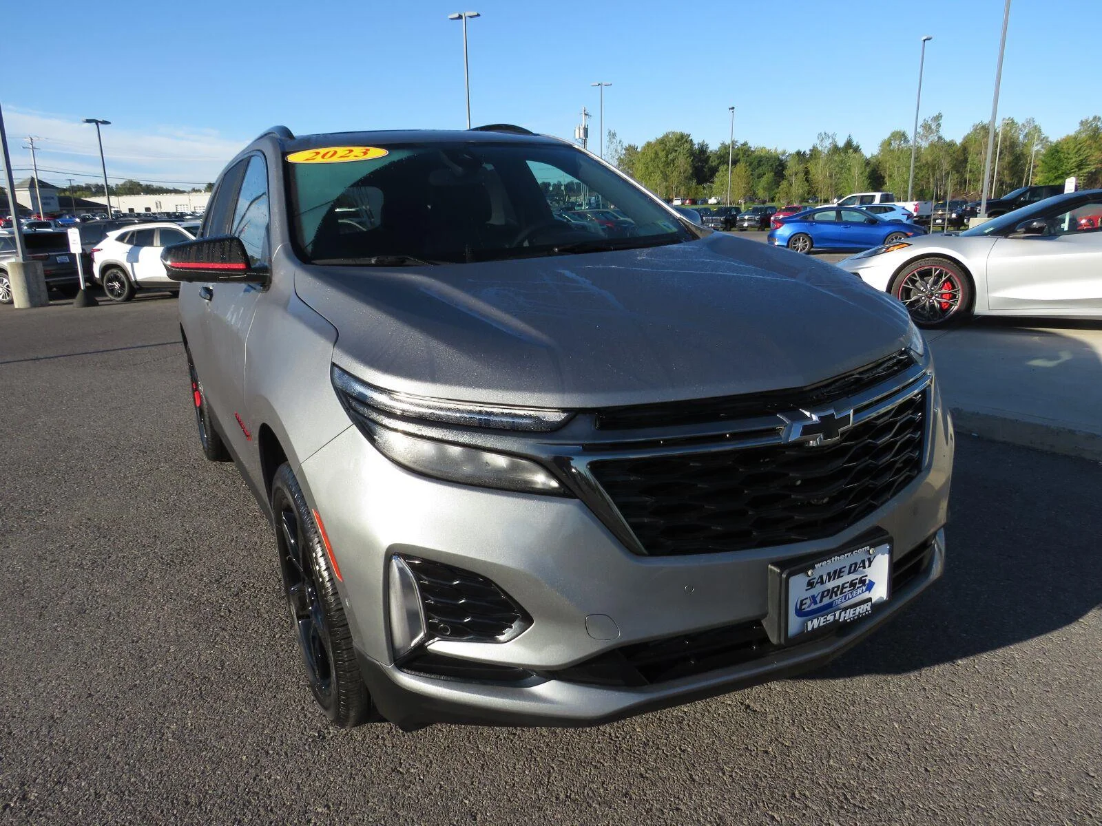 Used 2023 Sterling Gray Metallic Chevrolet Premier image 3