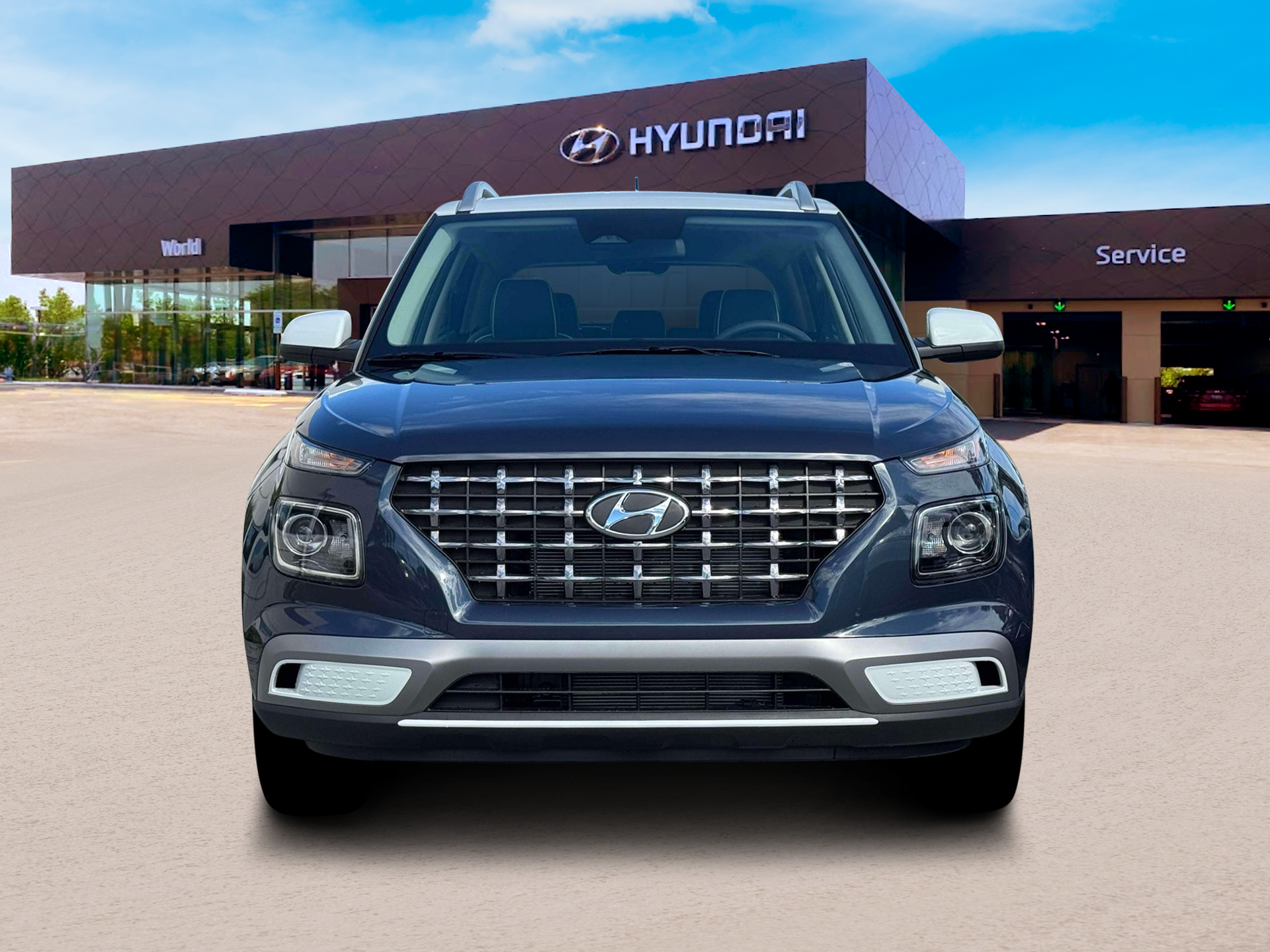 New 2026 Denim w/White Roof Hyundai SEL w/Two-Tone Roof image 12