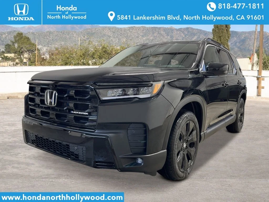 New 2026 Crystal Black Pearl Honda Black Edition image 1