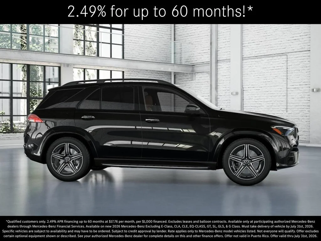 New 2026 Obsidian Black Metallic Mercedes-Benz GLE 450 image 57