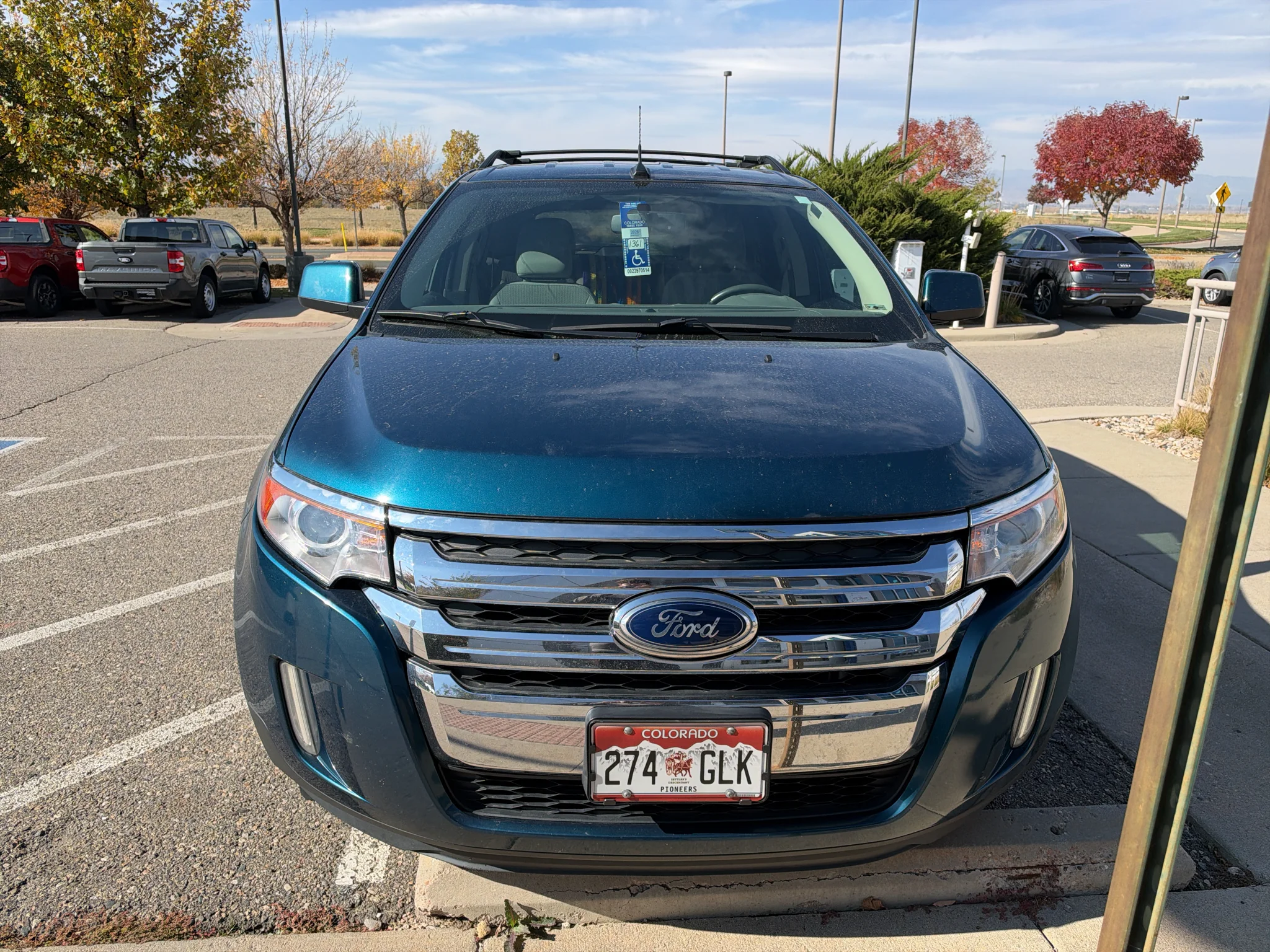Used 2011 Mediterranean Blue Metallic Ford SEL image 8