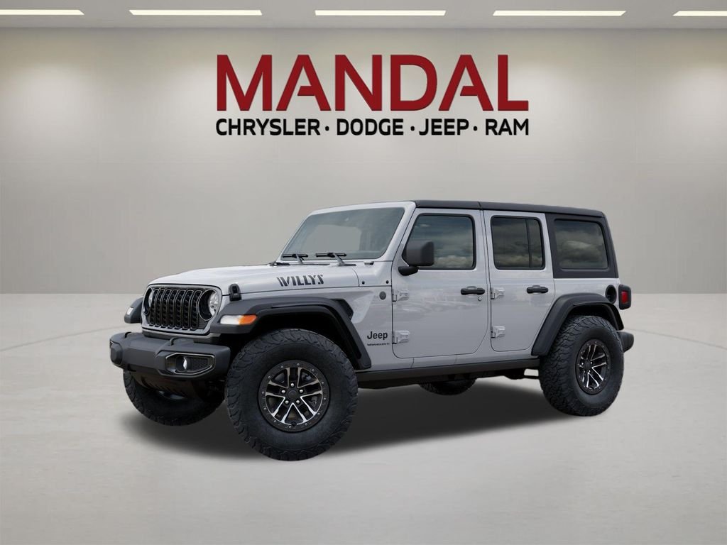 New 2026 Bright White Clear-Coat Exterior Paint Jeep Willys image 2