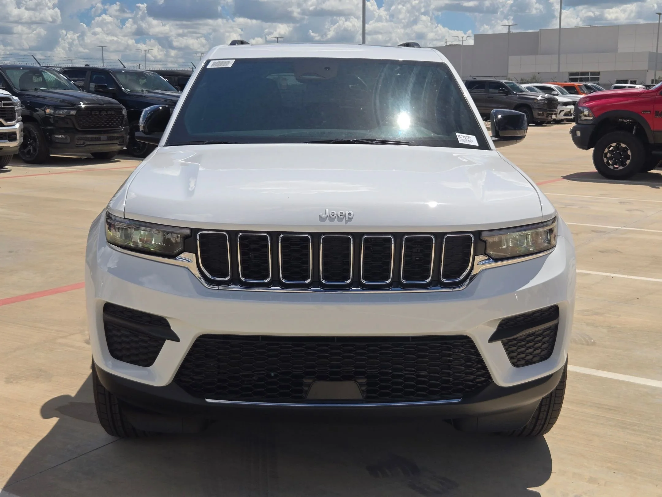 New 2026 Bright White Clearcoat Jeep Laredo X image 8