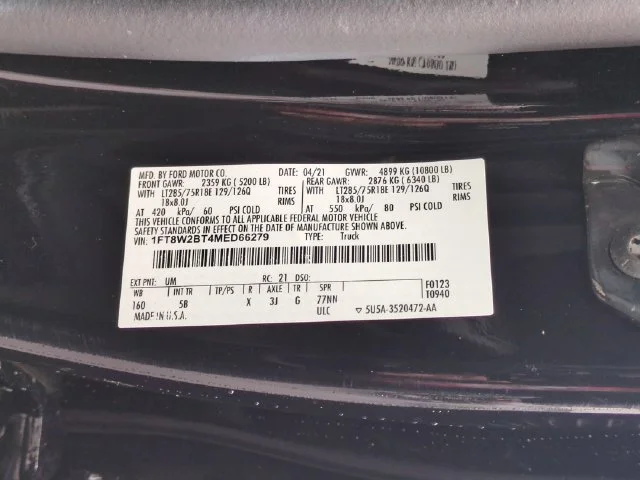 Used 2021 Black Ford Lariat image 38