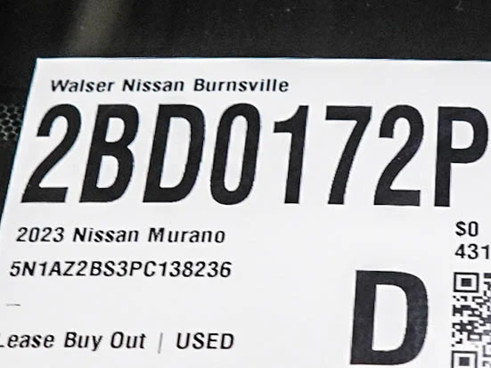 Used 2023 Super Black Nissan SV image 29