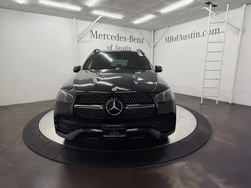 Certified Used 2022 Black Mercedes-Benz GLE 450 image 2