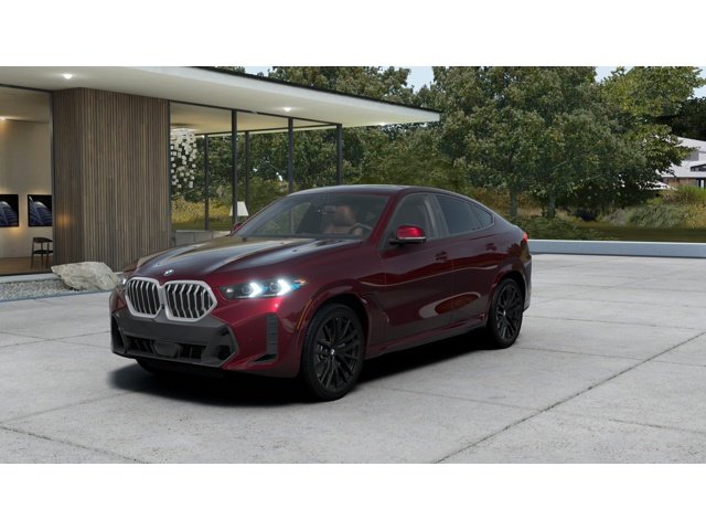 New 2027 Aventurin Red Metallic BMW X6 40i image 1