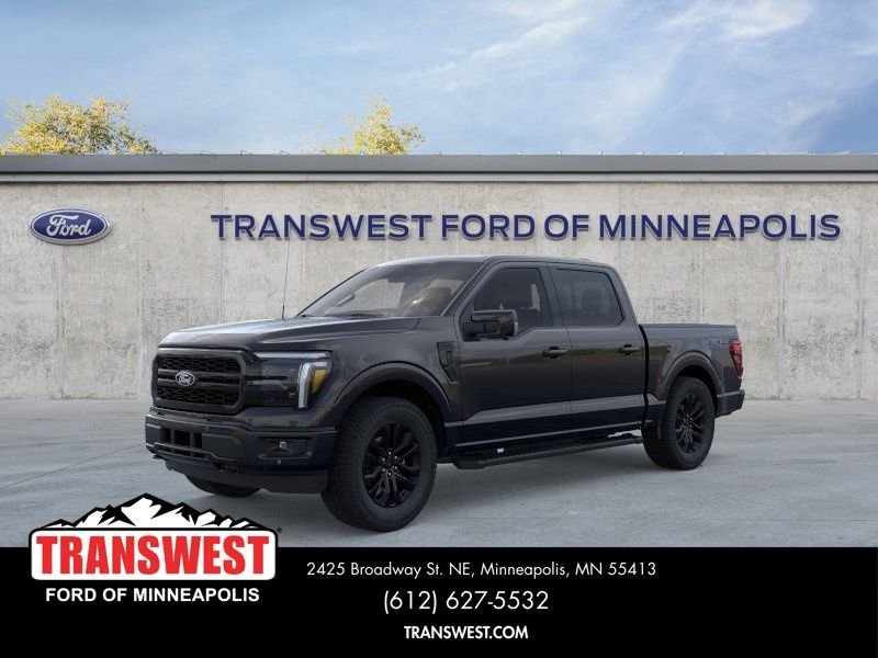 New 2026 Agate Black Metallic Ford Lariat® image 1