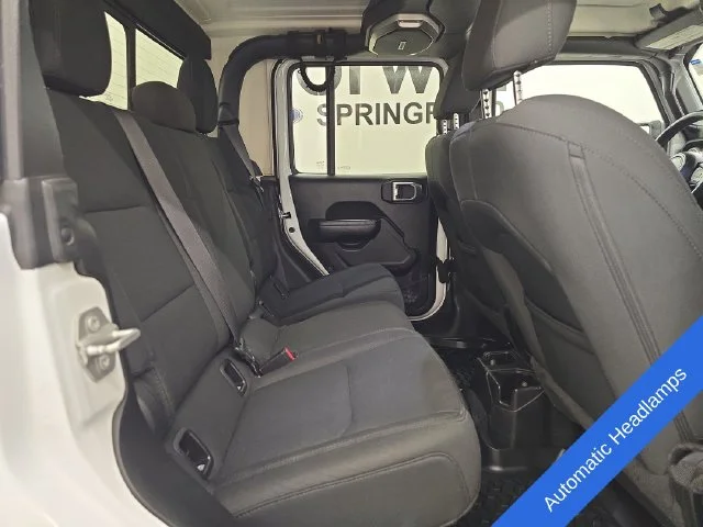 Used 2022 Bright White Clearcoat Jeep Willys image 14