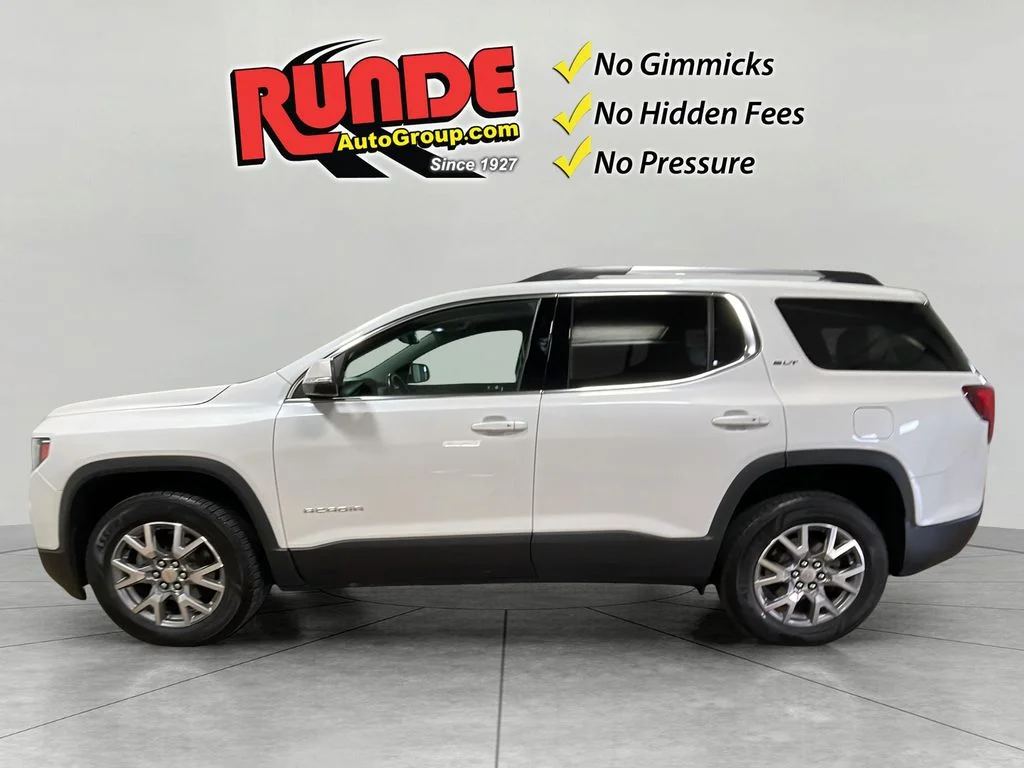 Used 2020 White Frost Tri-Coat GMC SLT image 3
