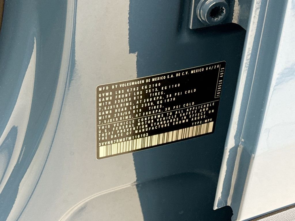 New 2026 Monterey Blue Pearl Volkswagen SE image 30