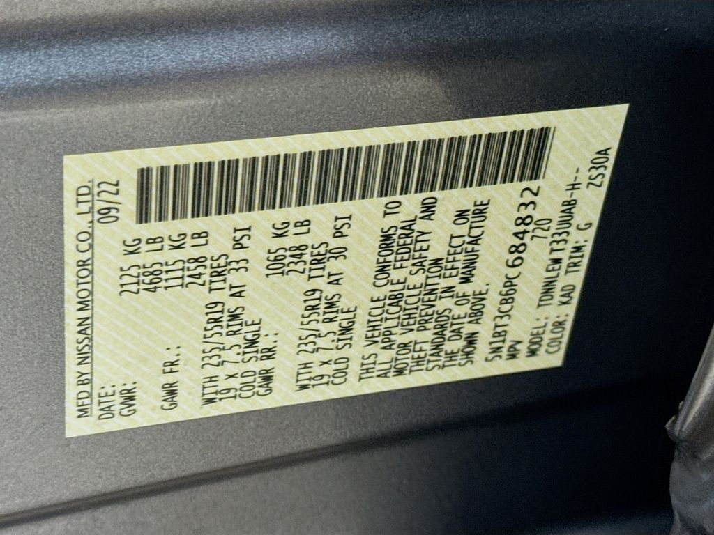 Used 2023 Gun Metallic Nissan SL image 32