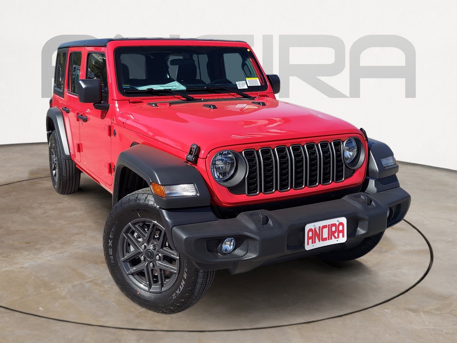New 2026 Firecracker Red Clearcoat Jeep Sport image 4