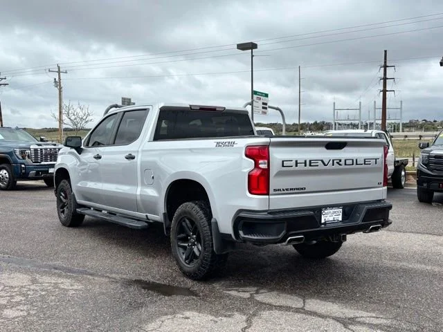 Used 2022 Silver Ice Metallic Chevrolet LT Trail Boss image 3
