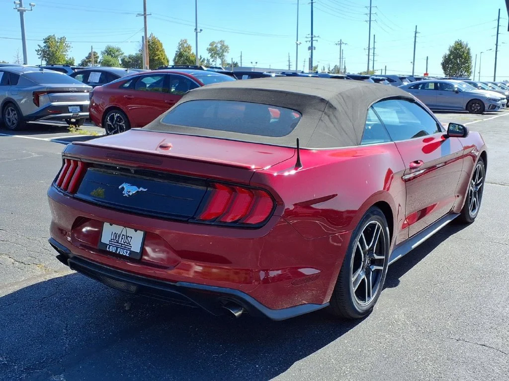 Used 2018 Ruby Red Metallic Ford EcoBoost image 4