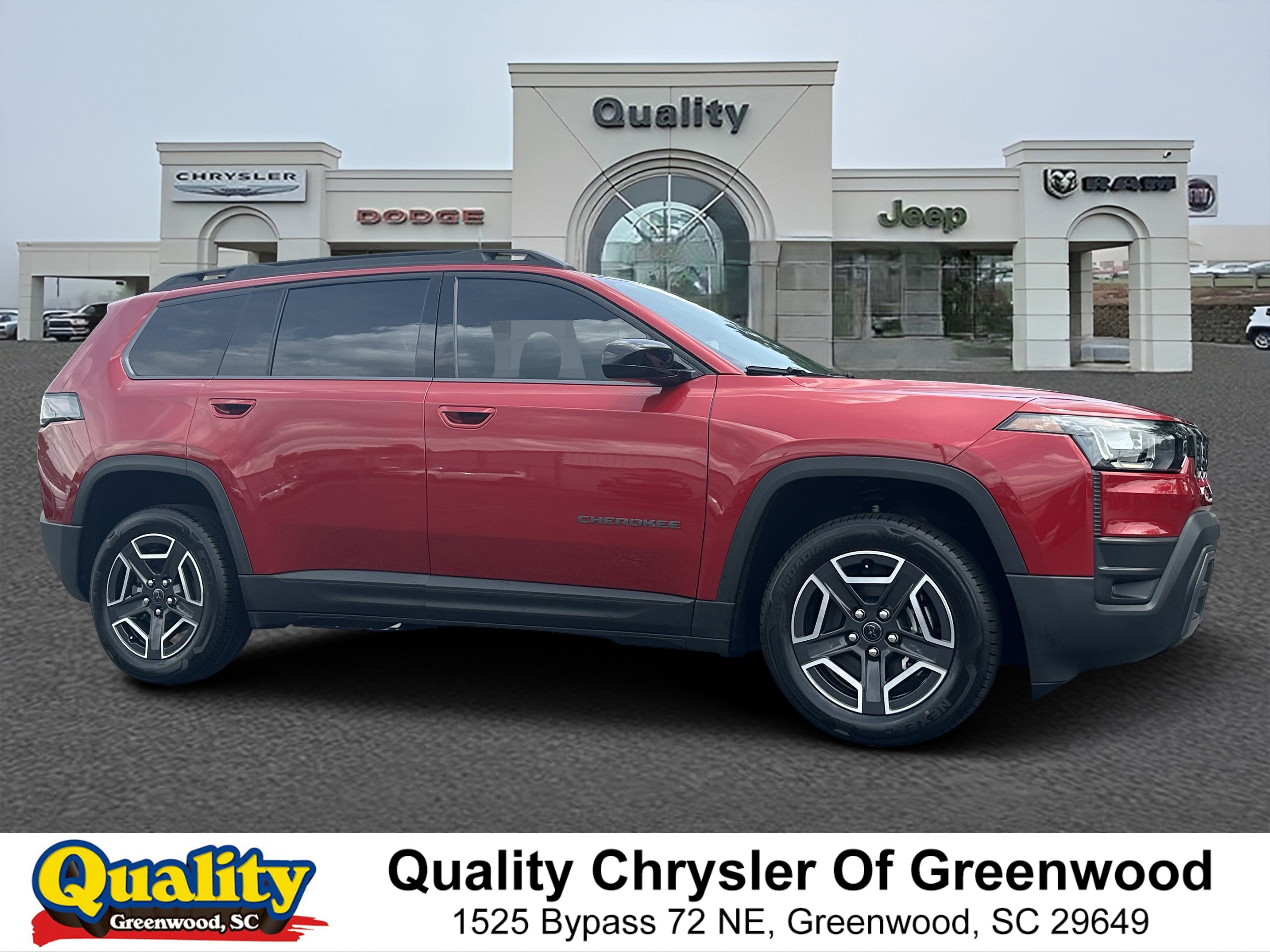 New 2026 Red Hot Pearlcoat Jeep Laredo image 1