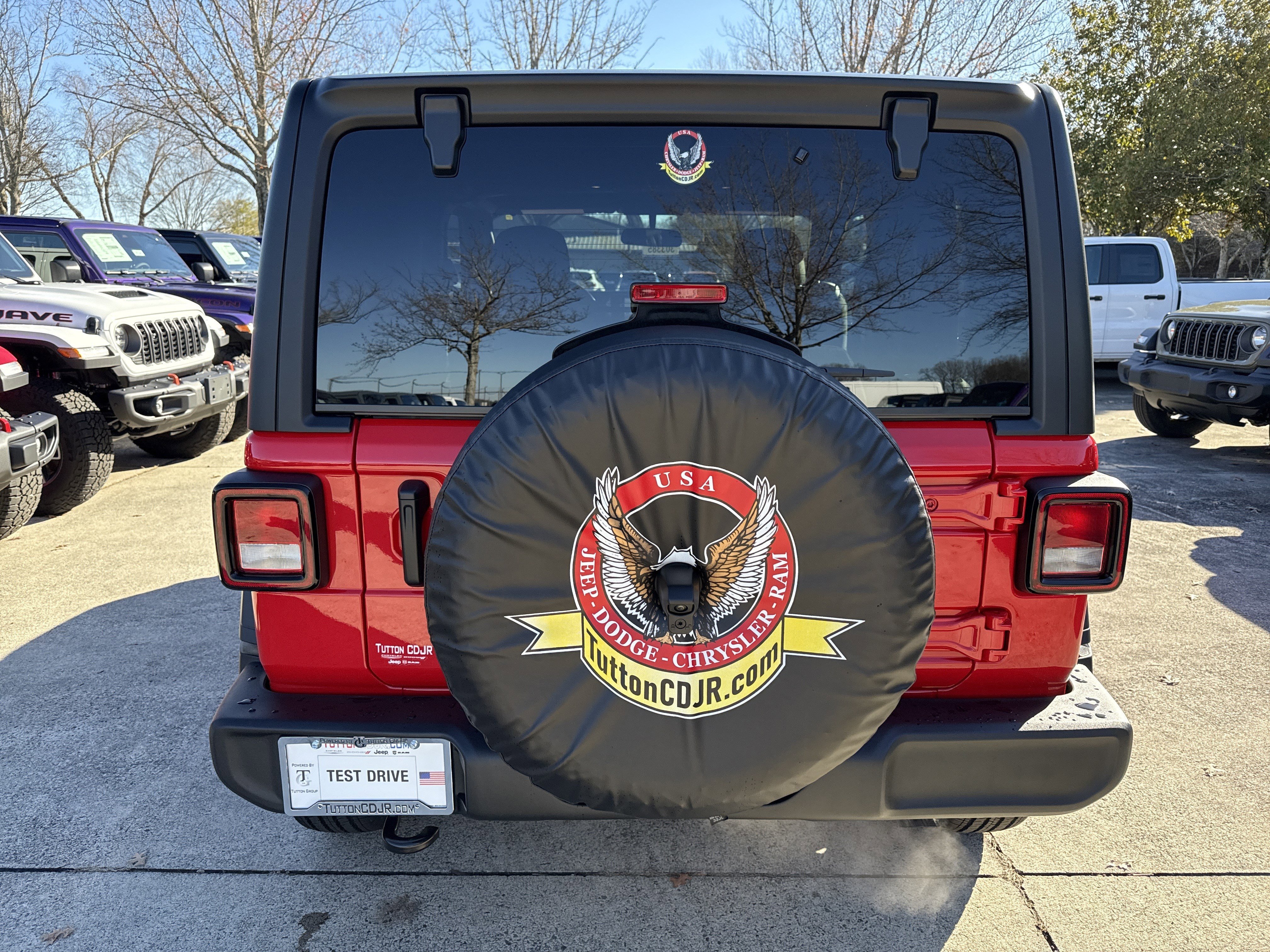 New 2026 Firecracker Red Clearcoat Jeep Sport image 6
