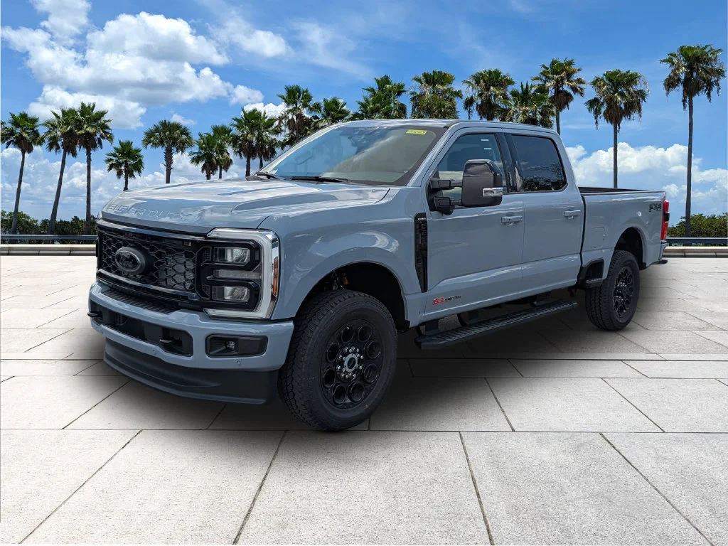 New 2026 Glacier Gray Metallic Tri-Coat Ford F-250® Lariat® image 3