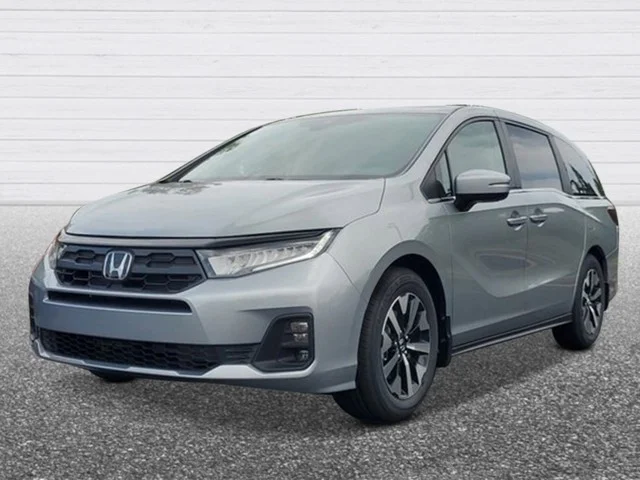 New 2026 Solar Silver Metallic Honda EX-L image 2