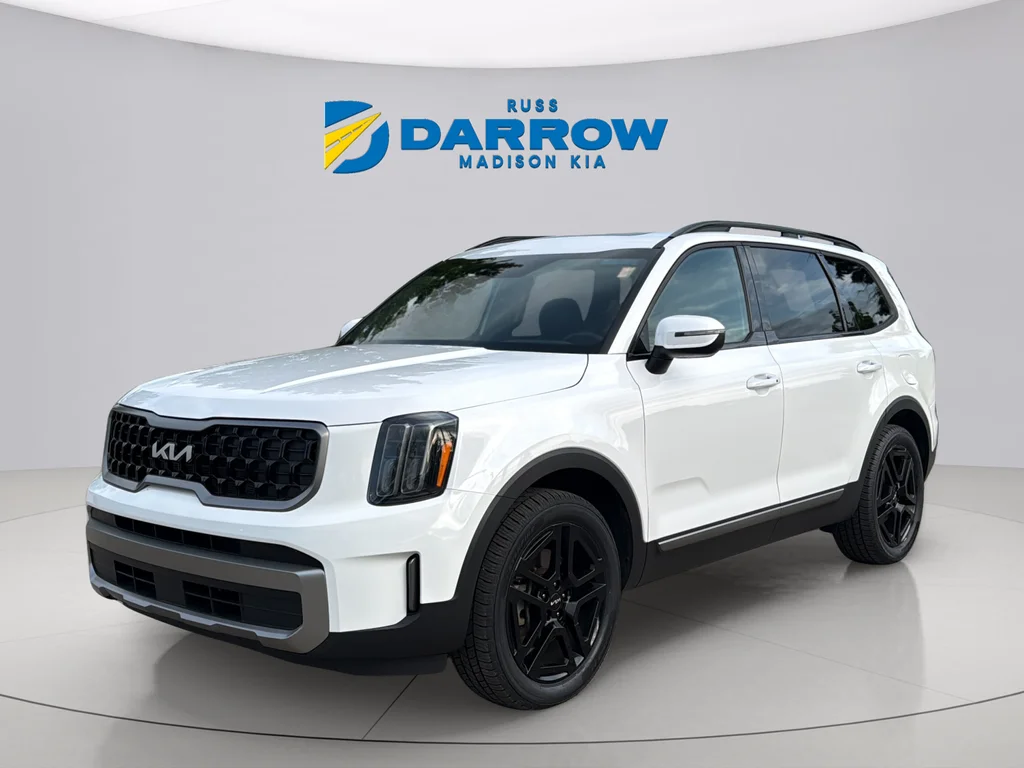 Used 2023 Glacial White Pearl Kia EX X-Line image 1
