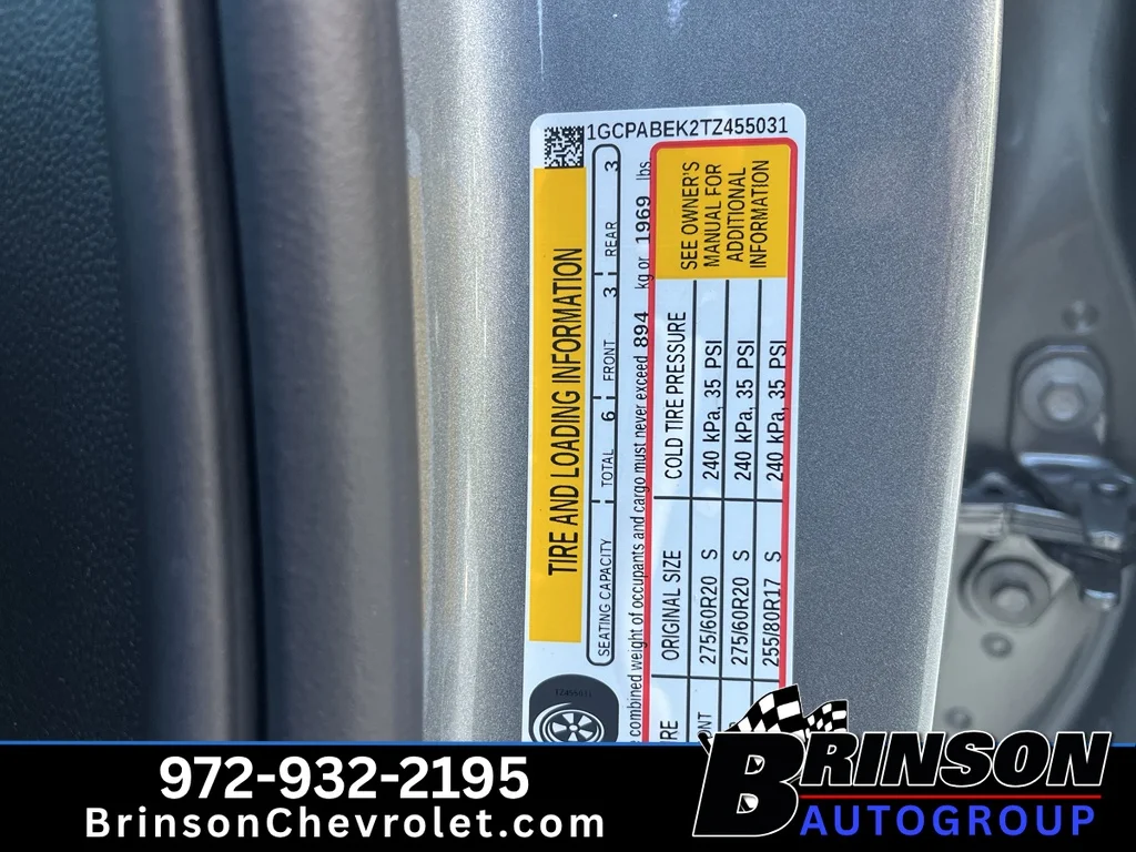 New 2026 Sterling Gray Metallic Chevrolet Custom image 17