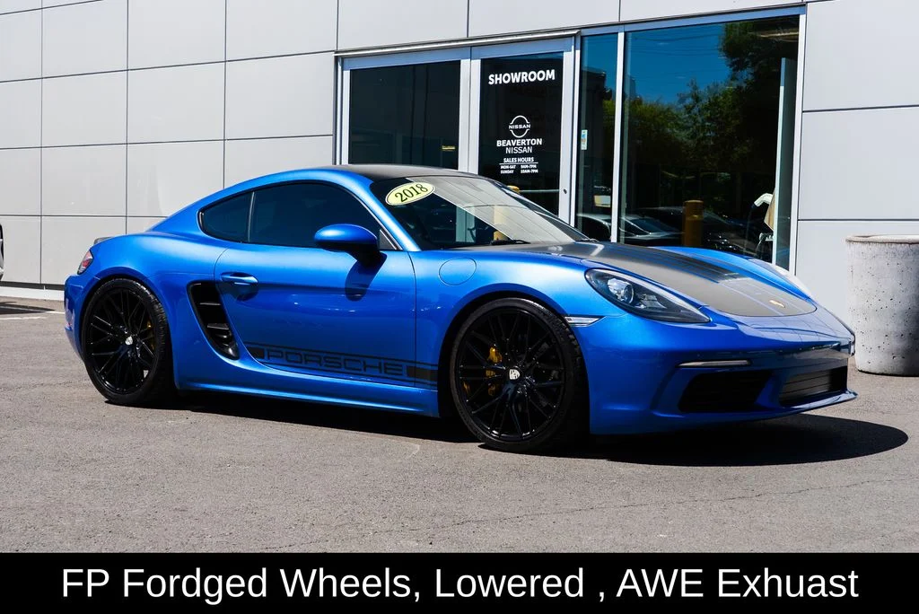 Used 2018 Blue Porsche Base image 1