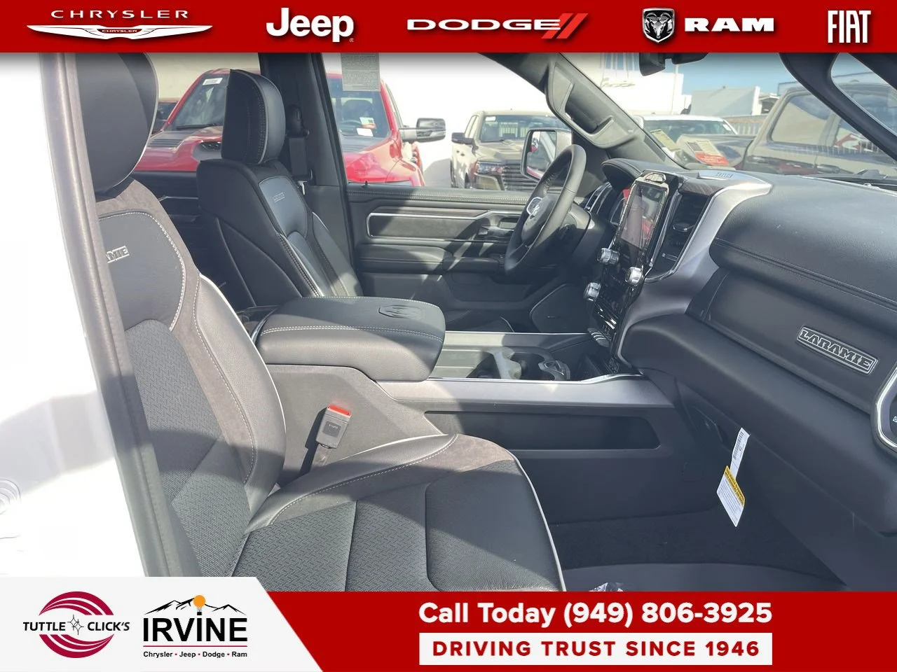 New 2027 Ivory White Tri-Coat Pearl-Coat Exterior Paint RAM Laramie image 22