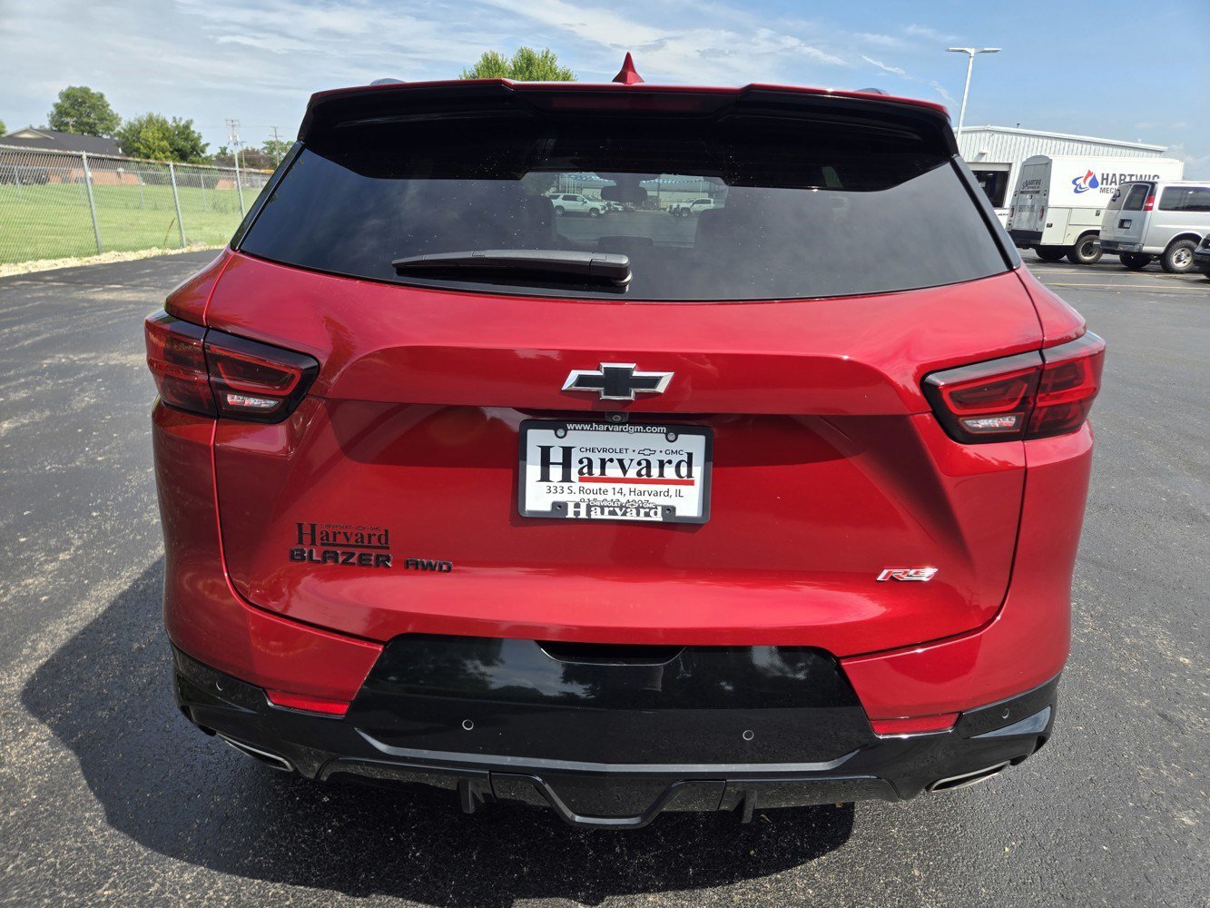 Used 2024 Radiant Red Tintcoat Chevrolet RS image 5