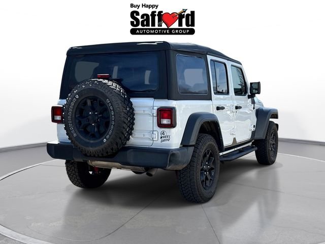 Used 2021 White Jeep Unlimited Willys image 8