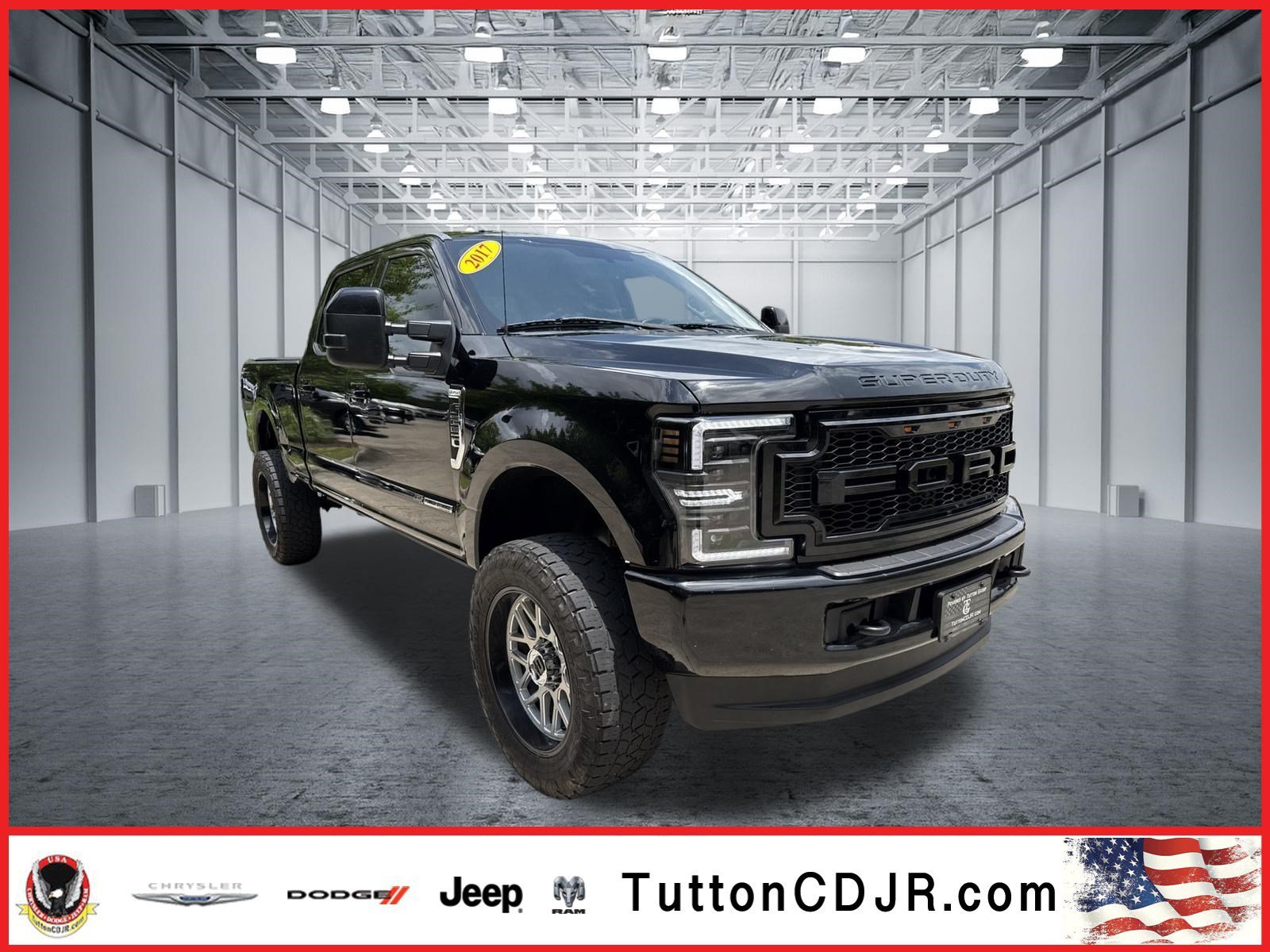 Used 2017 Shadow Black Ford Lariat image 1