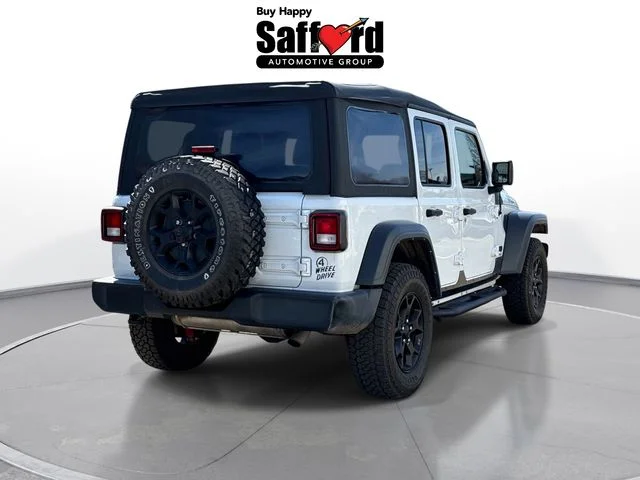 Used 2021 White Jeep Unlimited Willys image 8