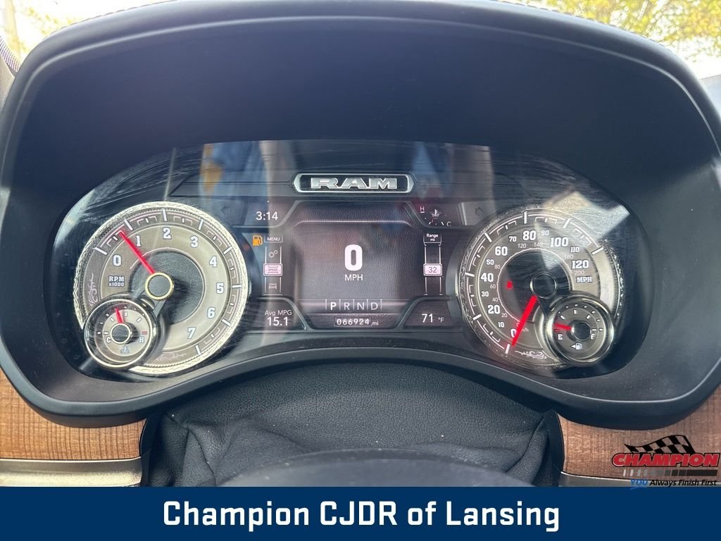 Used 2021 Diamond Black Ram Limited Longhorn image 31
