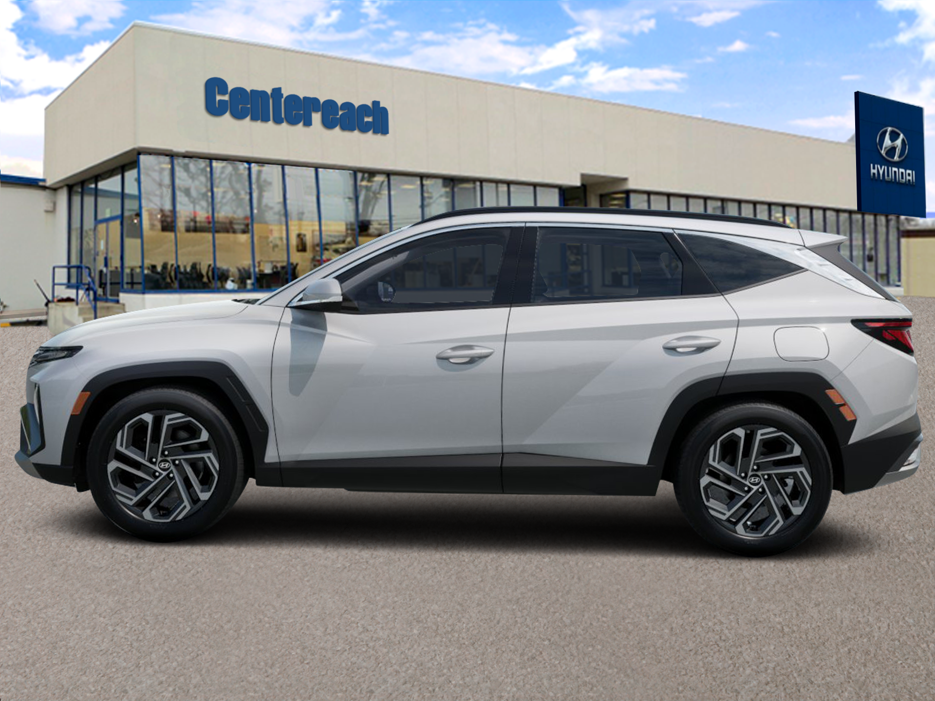 New 2026 Serenity White Pearl Hyundai SEL Plus AWD image 3
