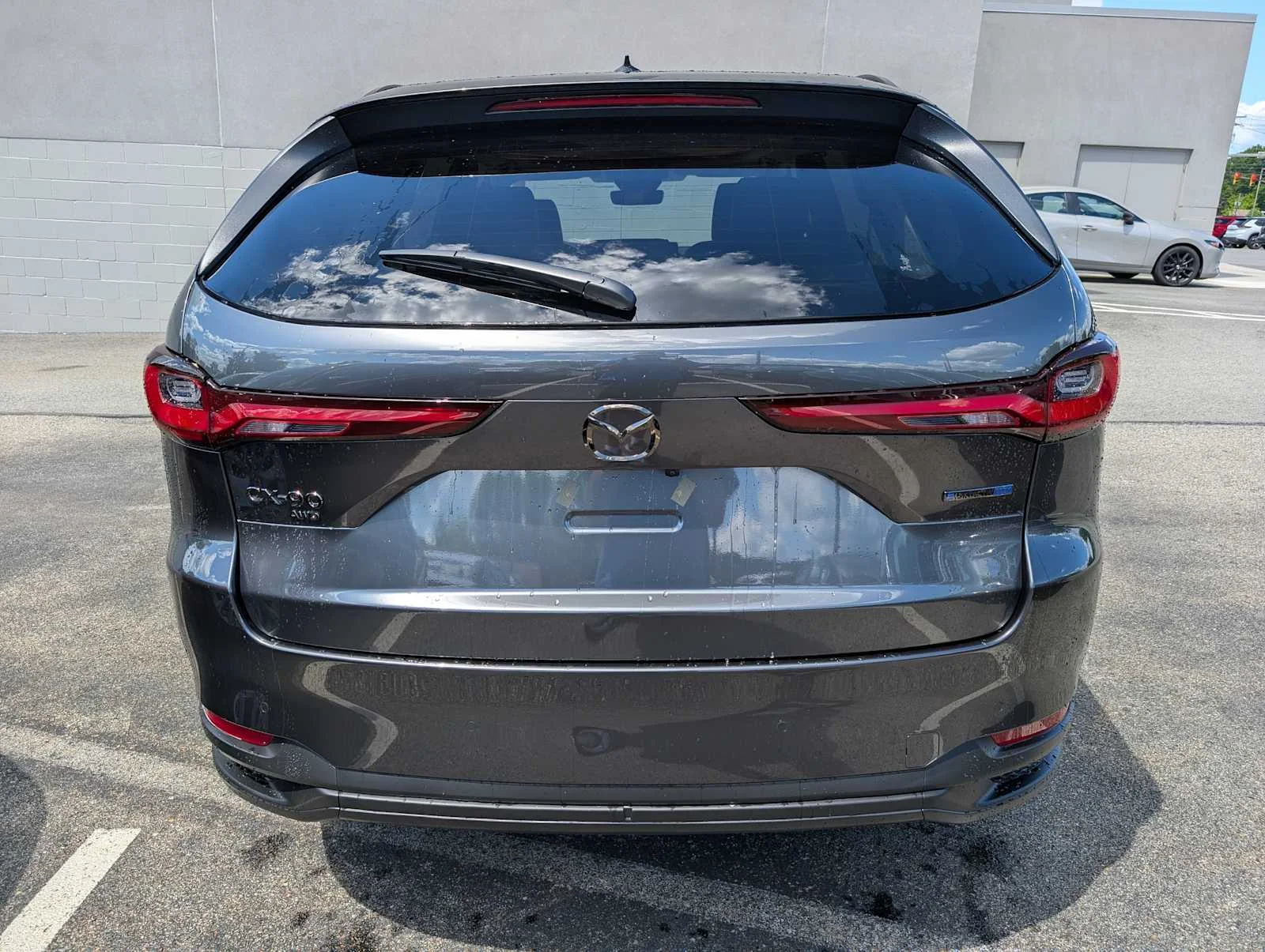 New 2026 Machine Gray Metallic Mazda Premium Sport image 8