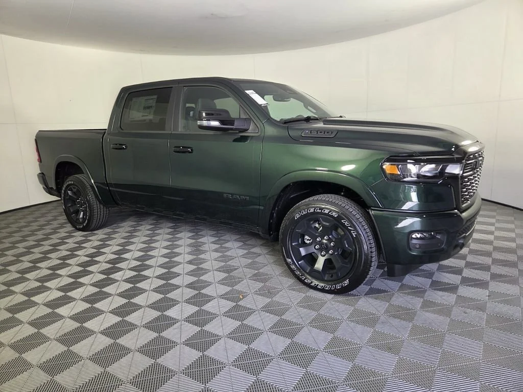 New 2026 Serrano-Green Metallic Exterior Paint RAM Big Horn image 2