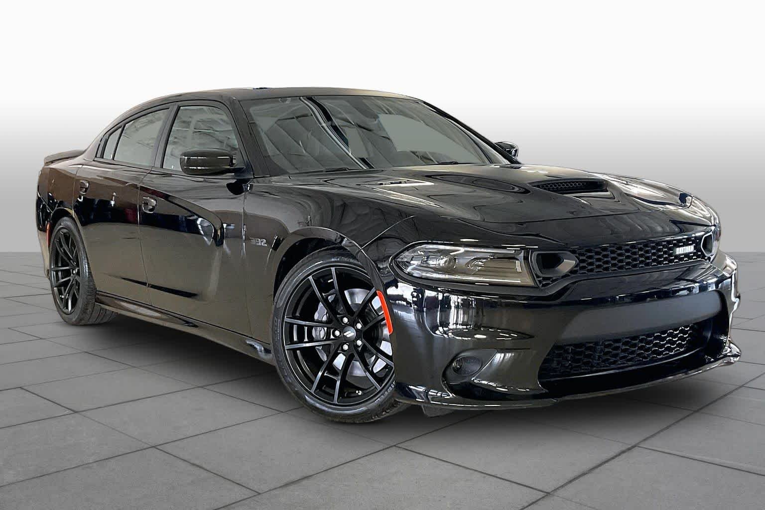 Used 2023 Pitch Black Clearcoat Dodge Scat Pack image 3