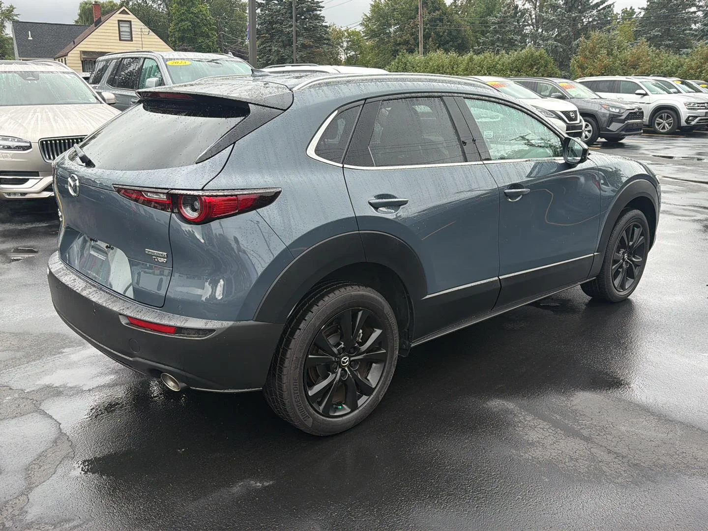 Used 2023 Polymetal Gray Metallic Mazda 2.5 Turbo Premium Plus Package image 3