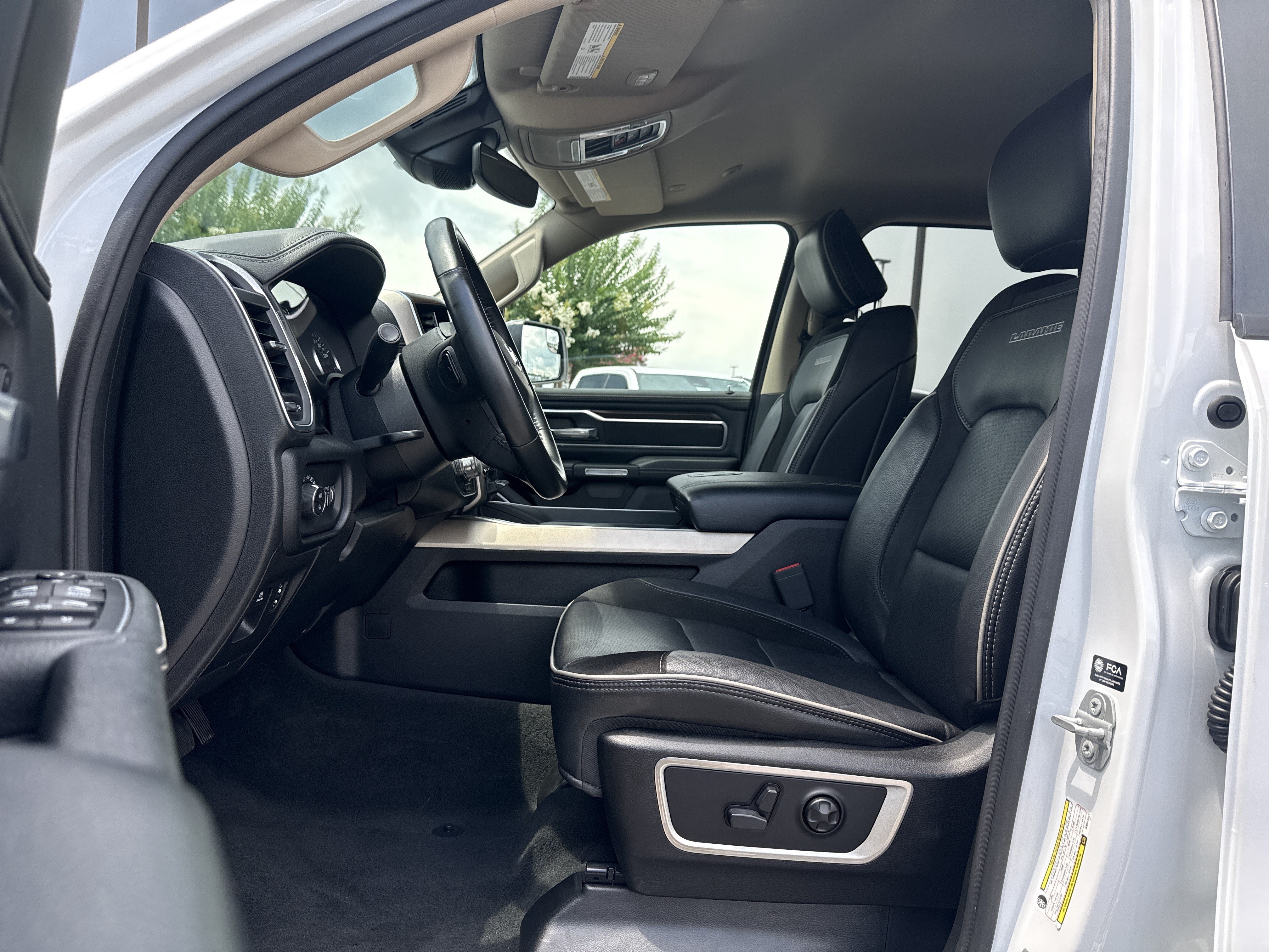 Used 2021 Bright White Clearcoat Ram Laramie image 9