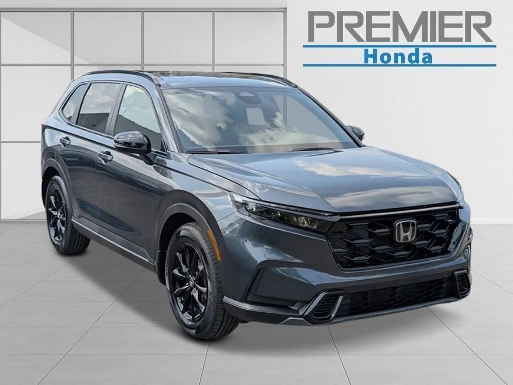 New 2026 Meteorite Gray Metallic Honda 2WD Sport Hybrid image 7