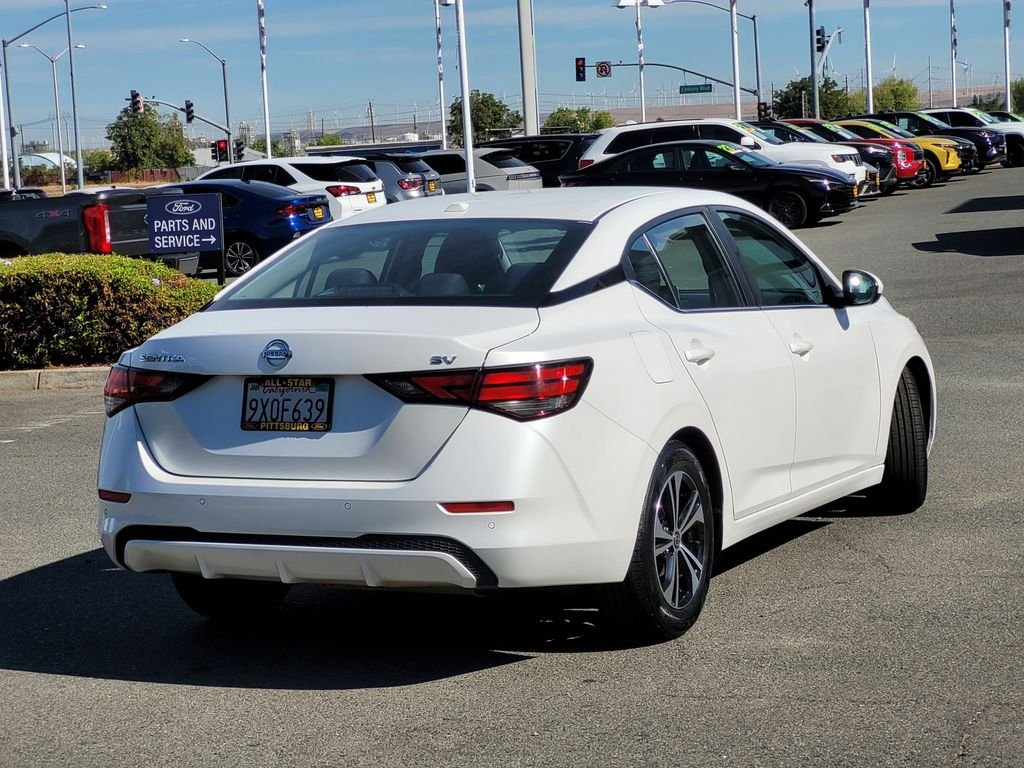 Certified Used 2023 Aspen White Nissan SV image 4