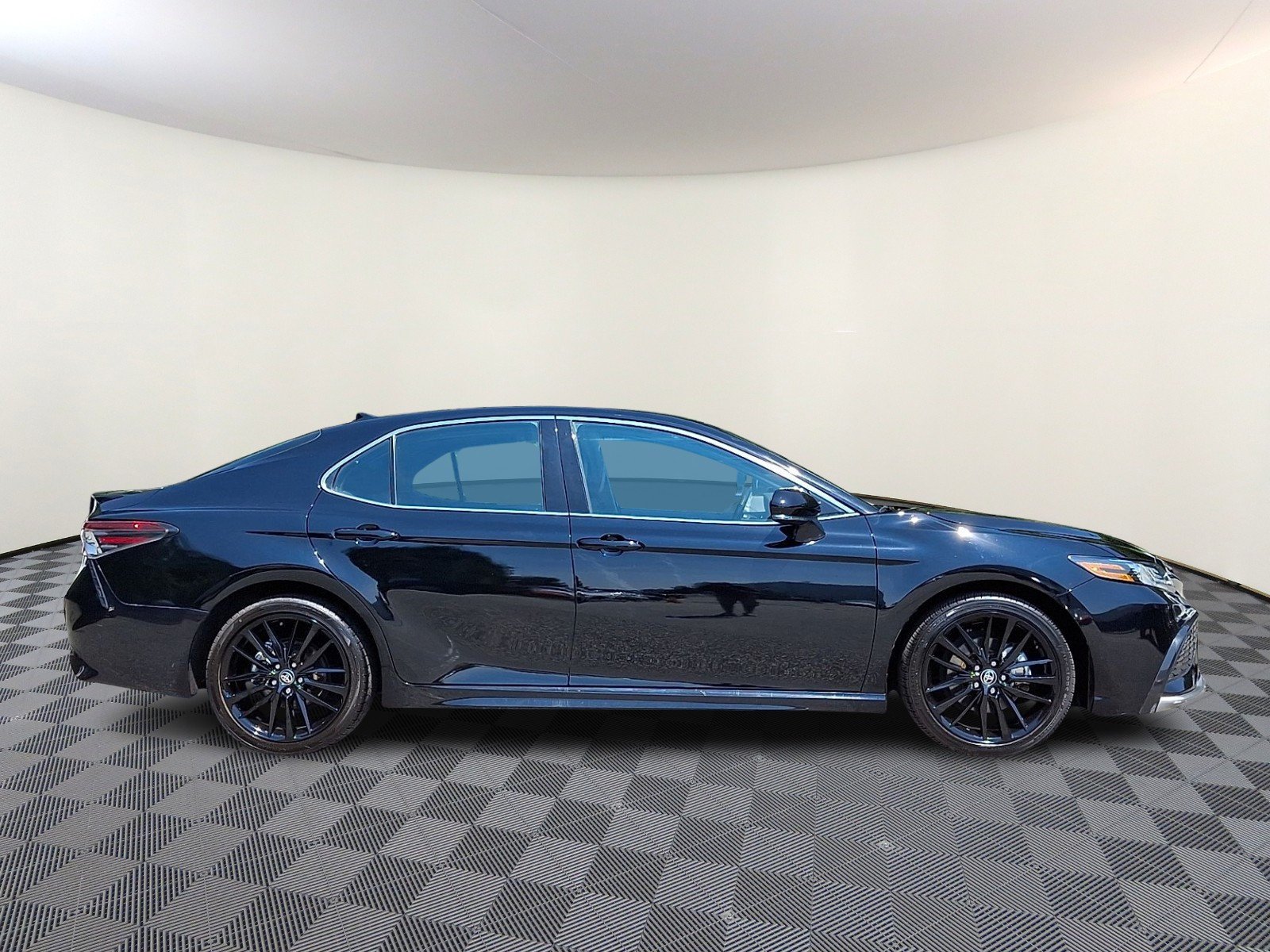 Used 2024 Midnight Black Metallic   218 Toyota XSE image 6