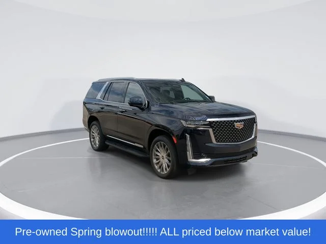 Used 2023 Blue Cadillac Premium Luxury image 2