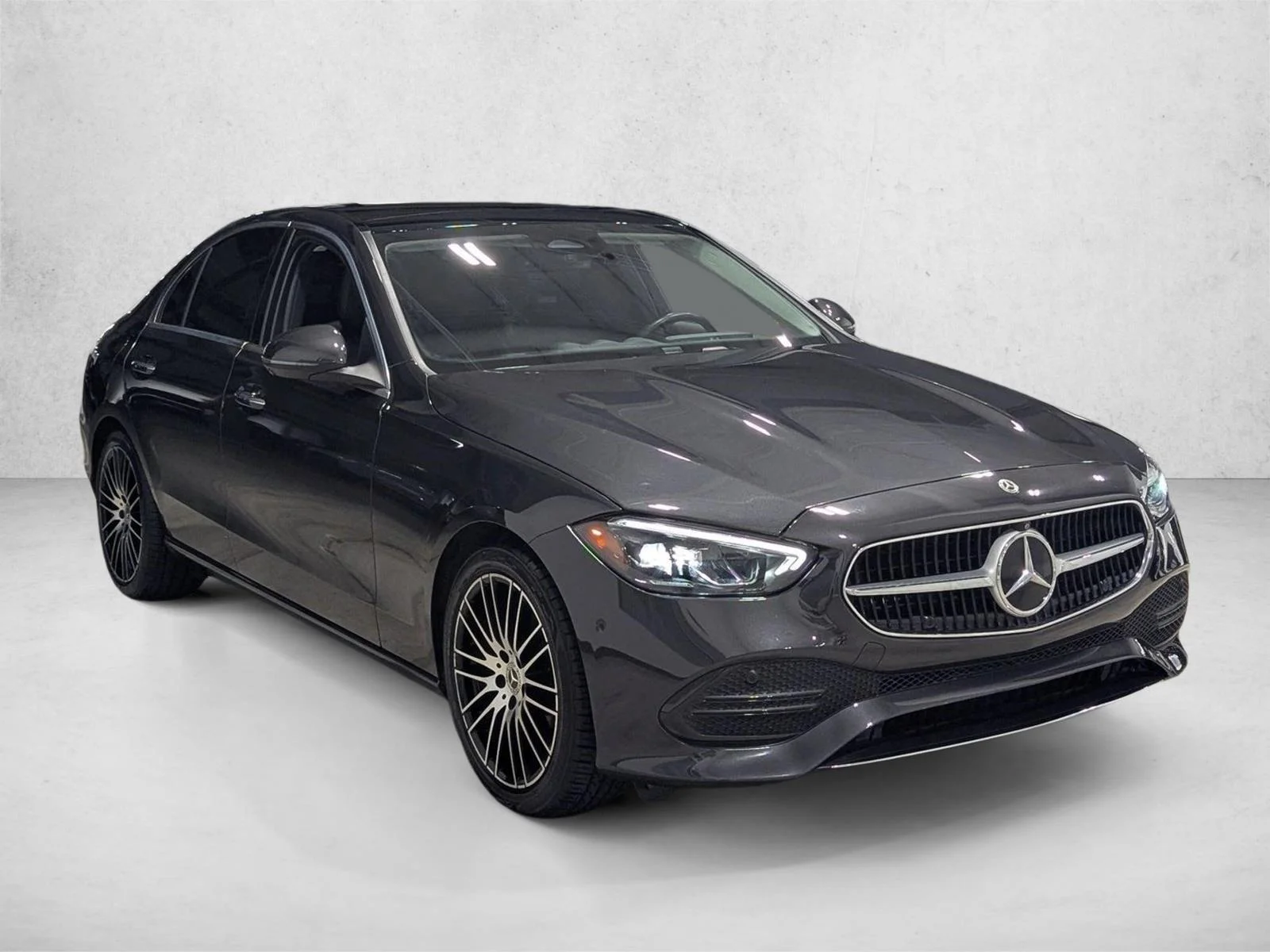 Used 2022 Graphite Grey Metallic Mercedes-Benz C 300 image 3