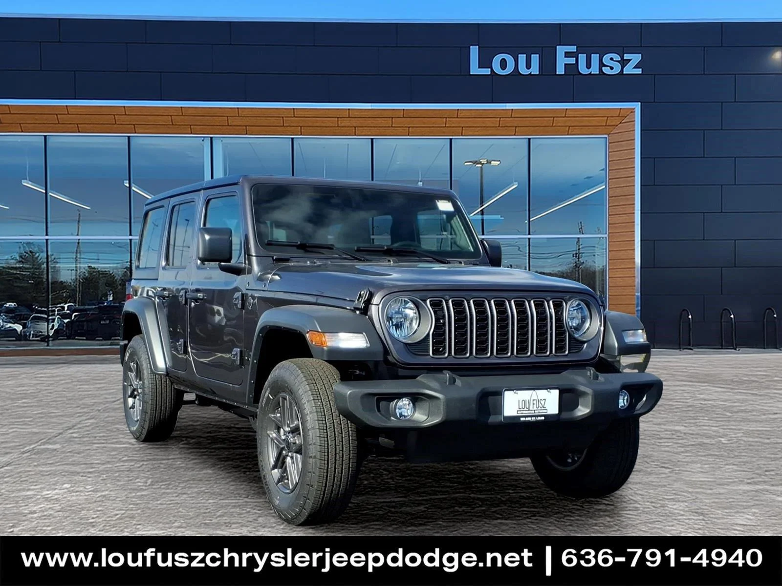 New 2027 Granite Crystal Metallic Clear-Coat Exterior Paint Jeep Sport image 1