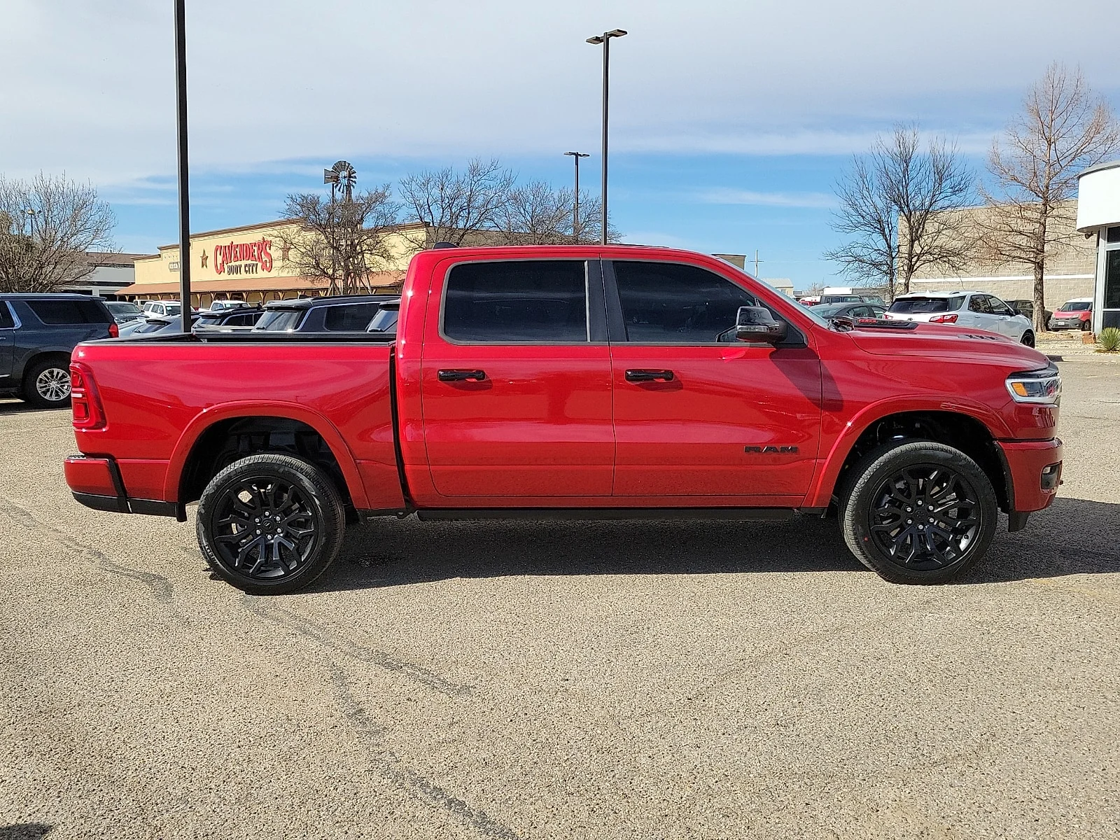 New 2026 PR6 Molten Red Ram LIMITED CREW CAB 4X4 5